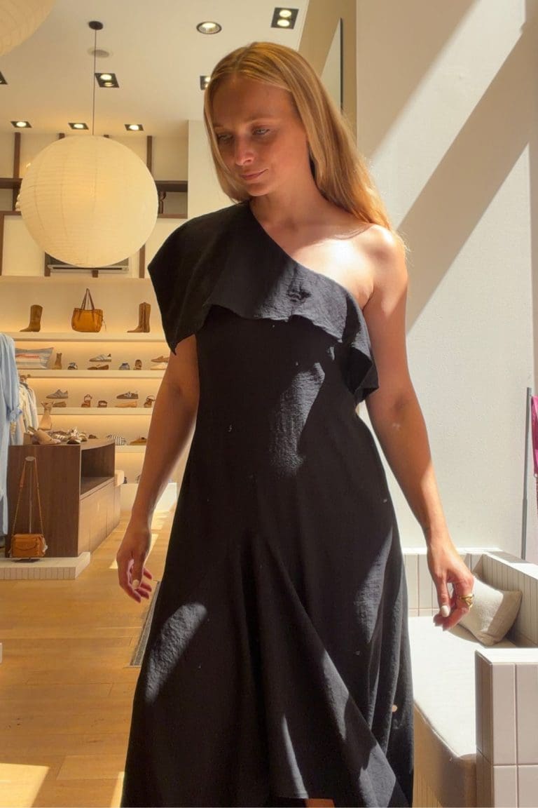 robe salomé e26 noir outremesure