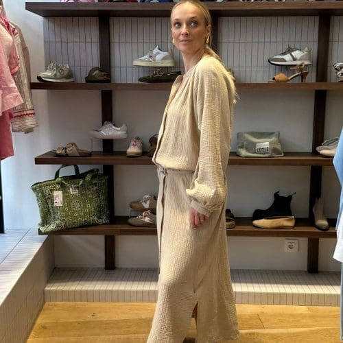 robe sofia e26 beige outre mesure ancien