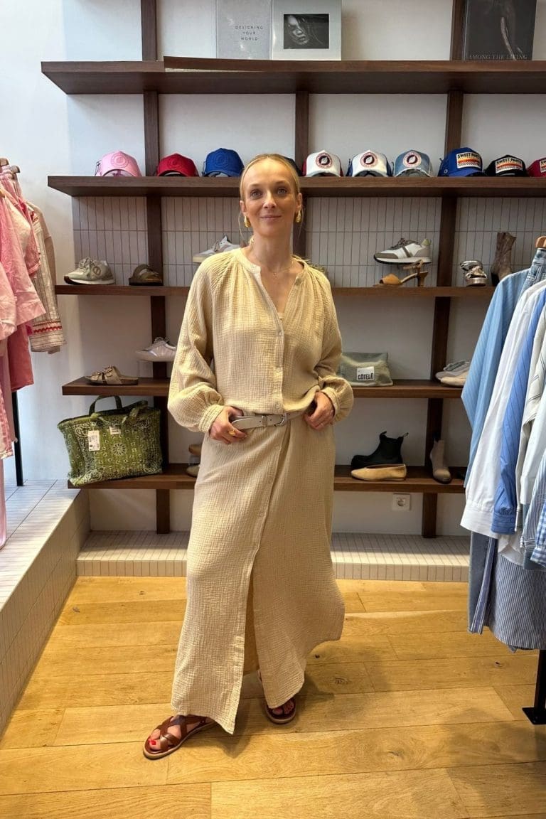 robe sofia e26 beige outre mesure ancien