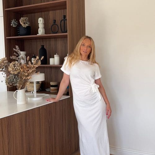 robe vera e26 blanc outremesure