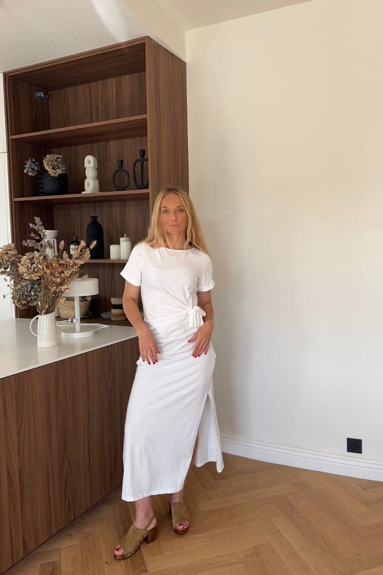 robe vera e26 blanc outremesure