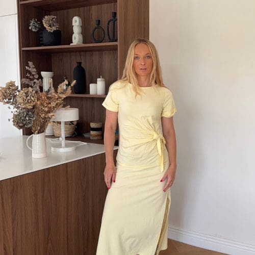 robe vera e26 jaune pale outremesure