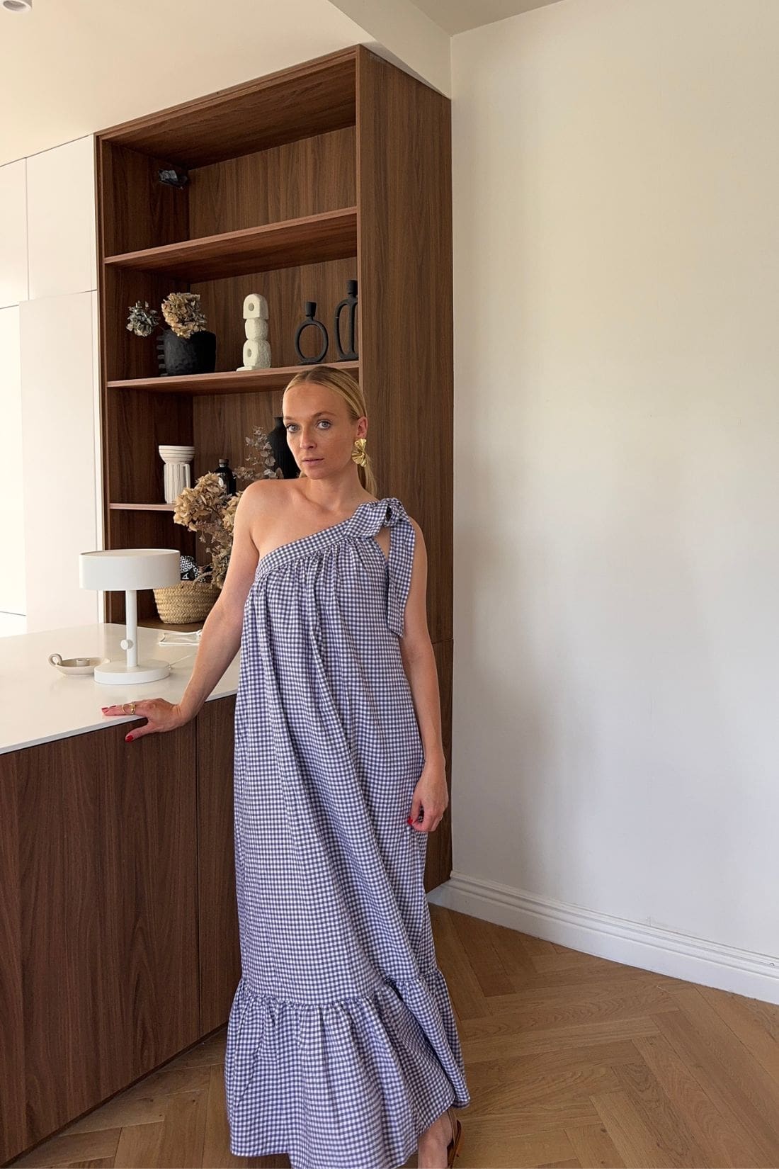 robe vichy sofia - outremesure