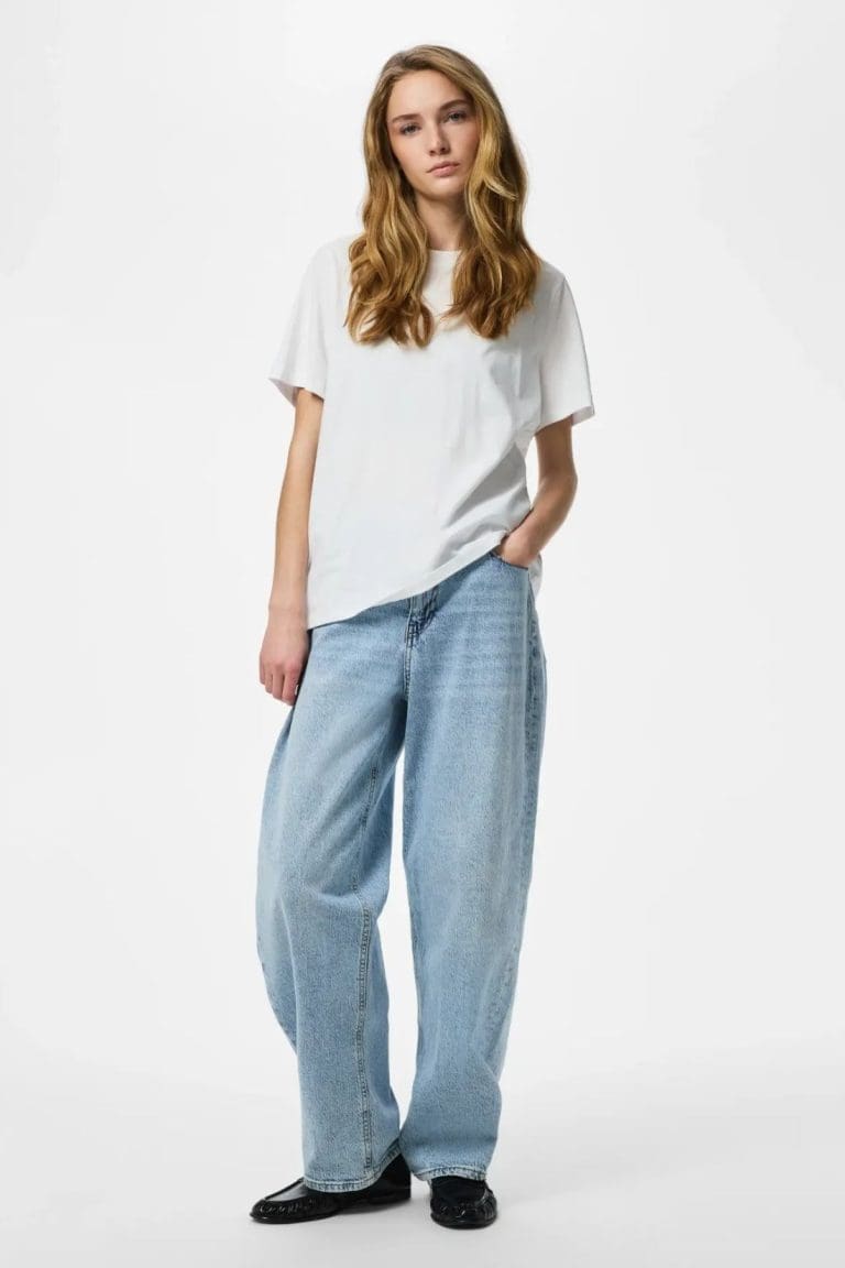 tshirt pcria blanc Pieces