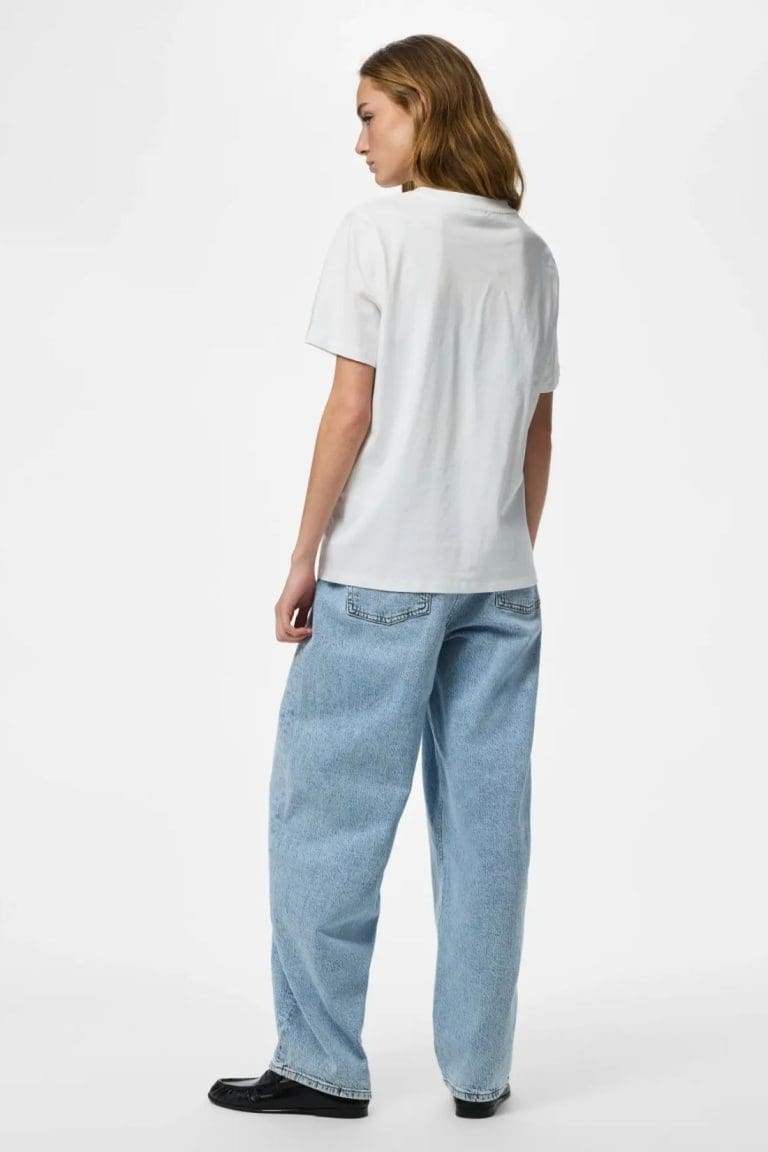 tshirt pcria blanc Pieces