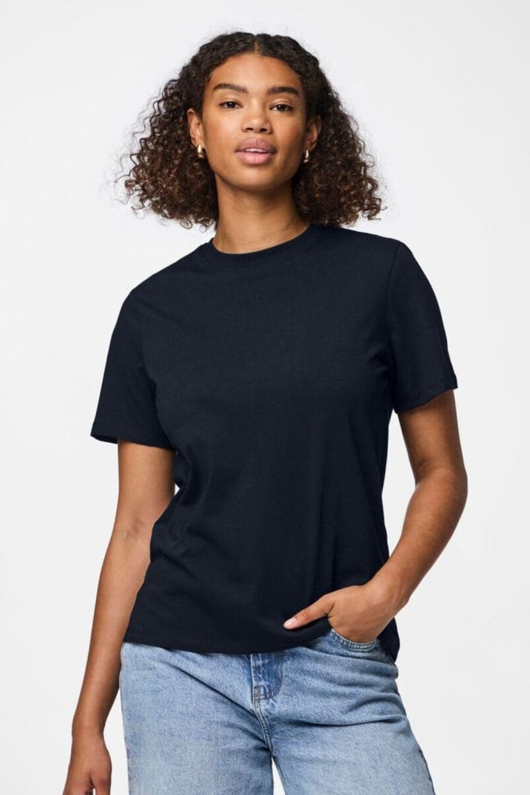 tshirt pcria bleu Pieces