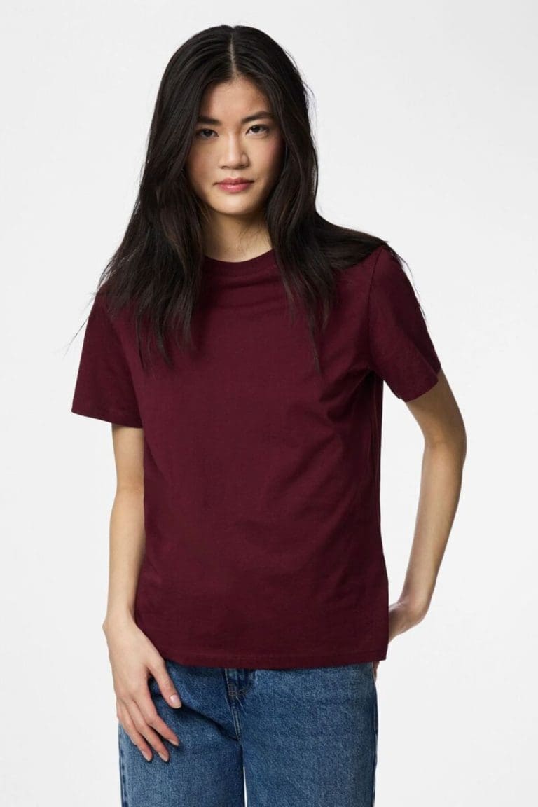 tshirt pcria bordeaux Pieces
