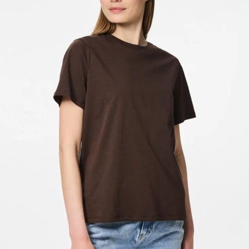 tshirt pcria marron Pieces