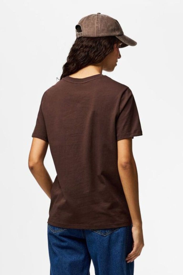tshirt pcria marron Pieces