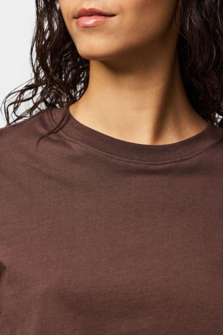 tshirt pcria marron Pieces