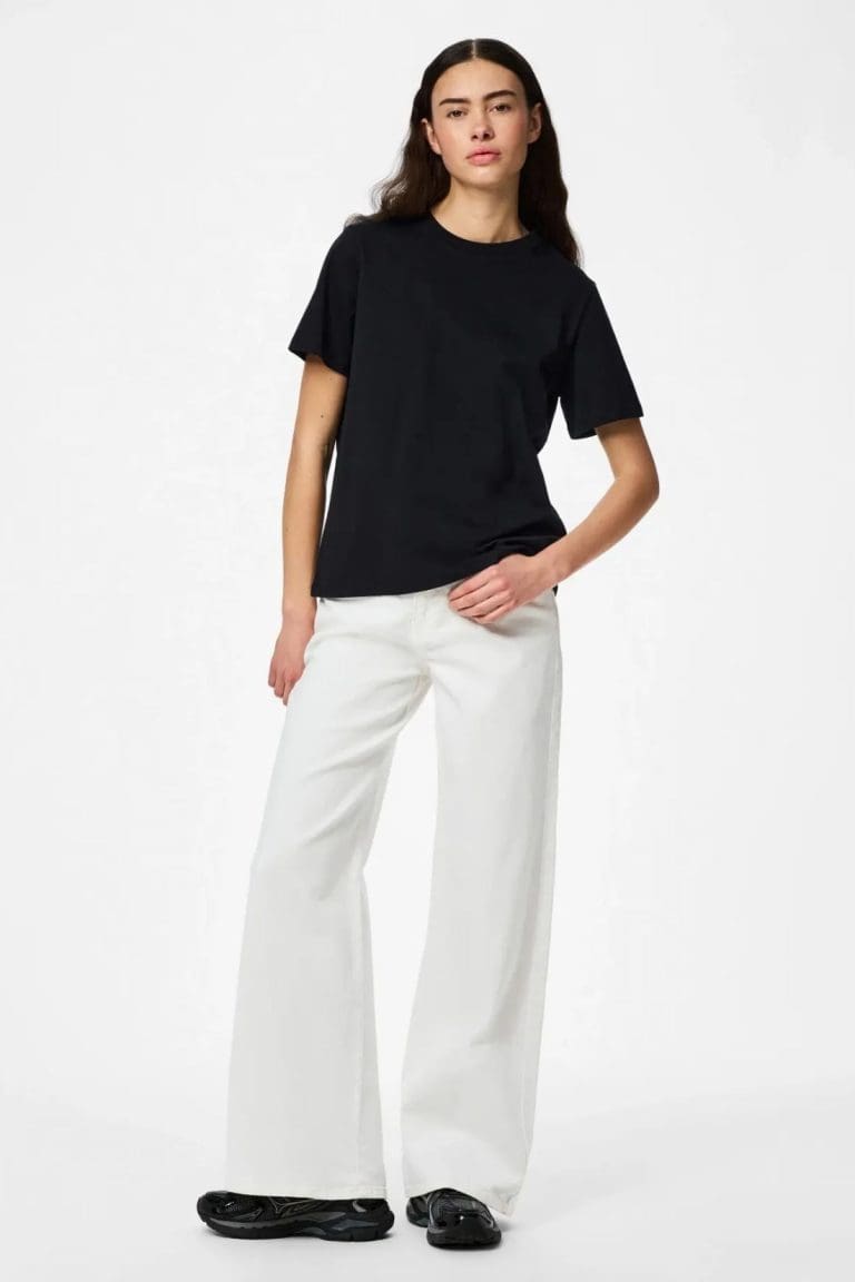 tshirt pcria noir Pieces