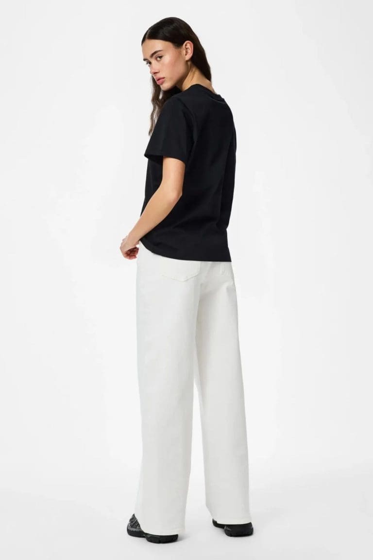 tshirt pcria noir Pieces