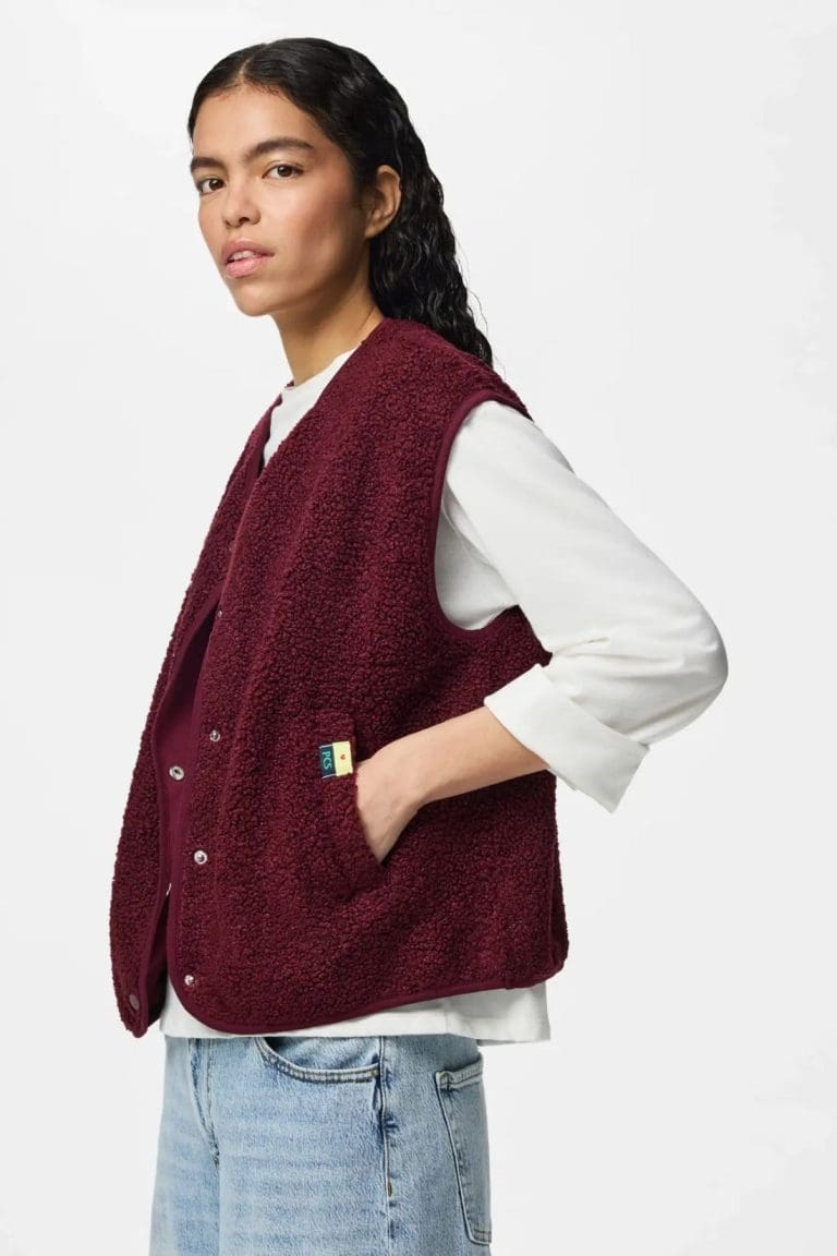 veste pckatty bordeaux Pieces