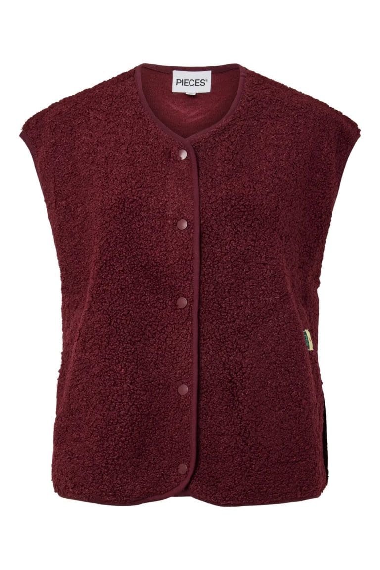 veste pckatty bordeaux Pieces