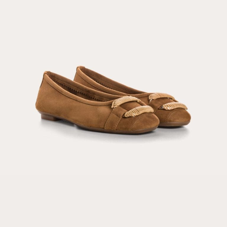 ballerine havine e 2 camel Reqins