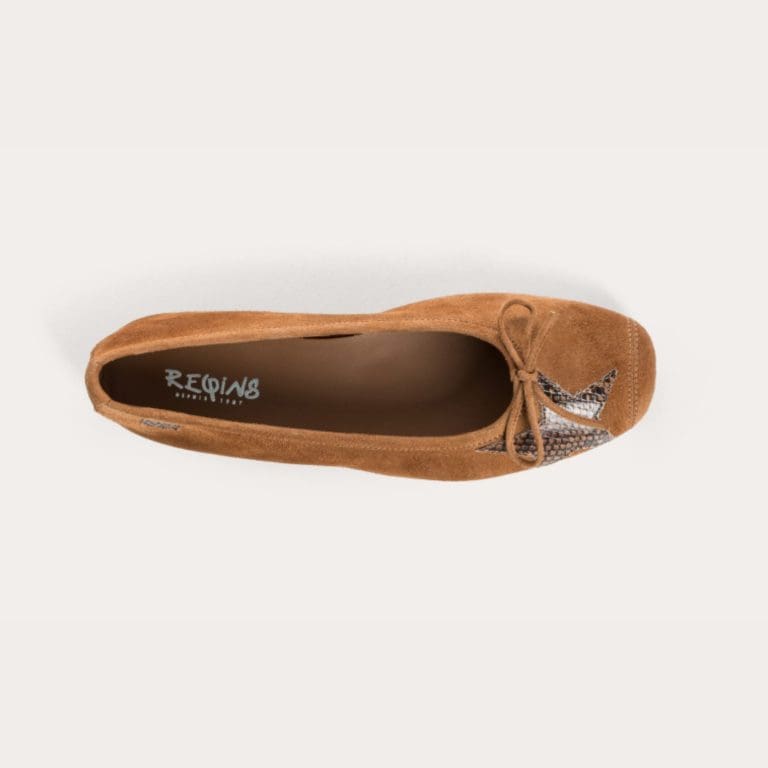 ballerine hello e26 camel Reqins
