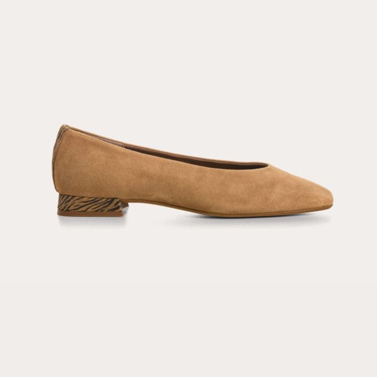 ballerine thea e26 camel Reqins