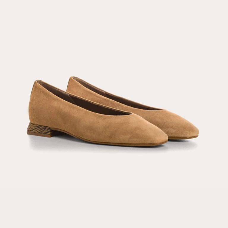 ballerine thea e26 camel Reqins