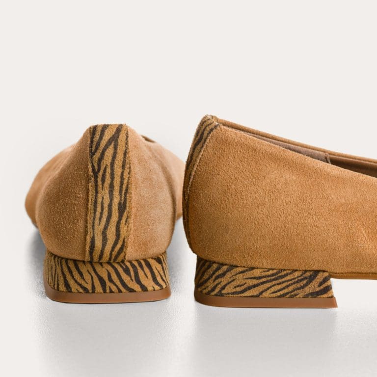 ballerine thea e26 camel Reqins
