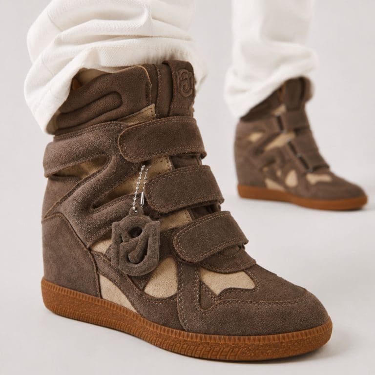 baskets mavis taupe Steve Madden