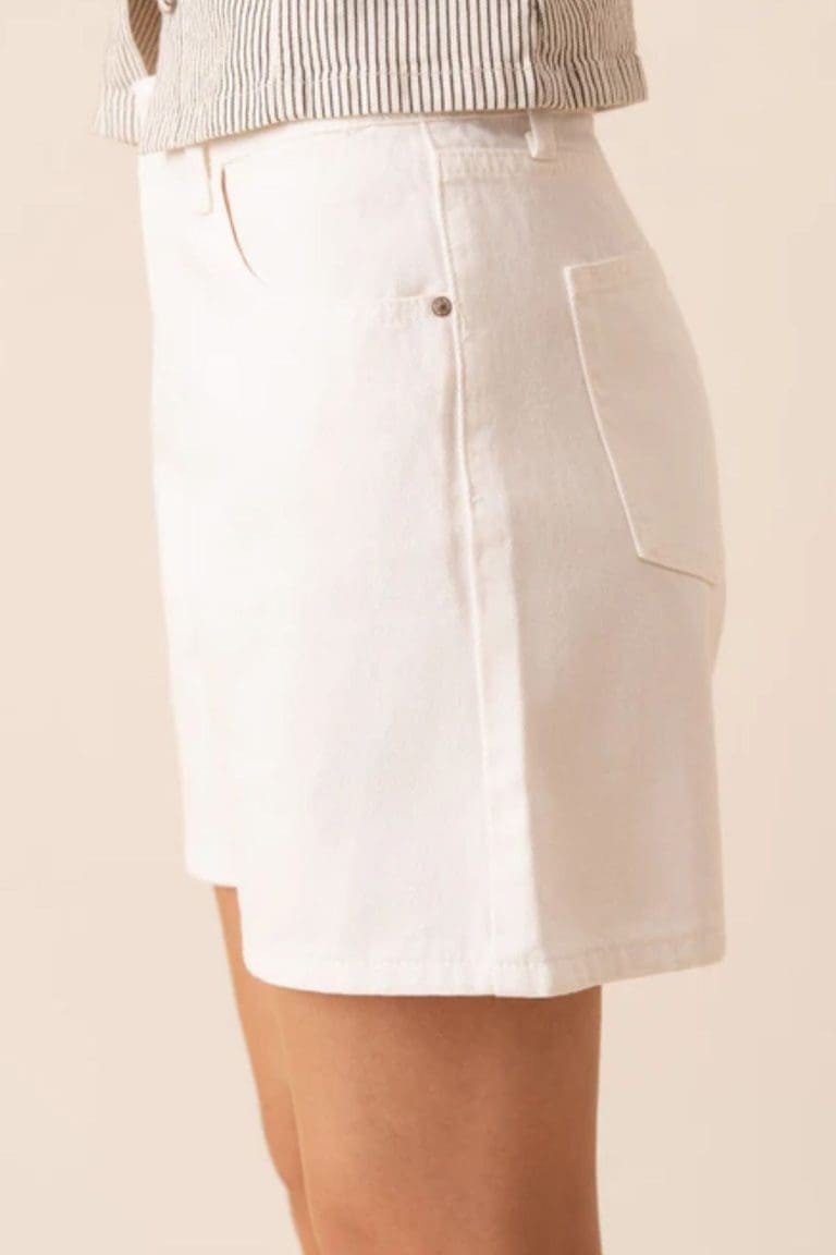 bermuda colombe blanc outremesure