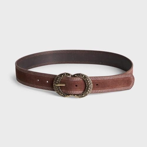 ceinture simone marron Pieces