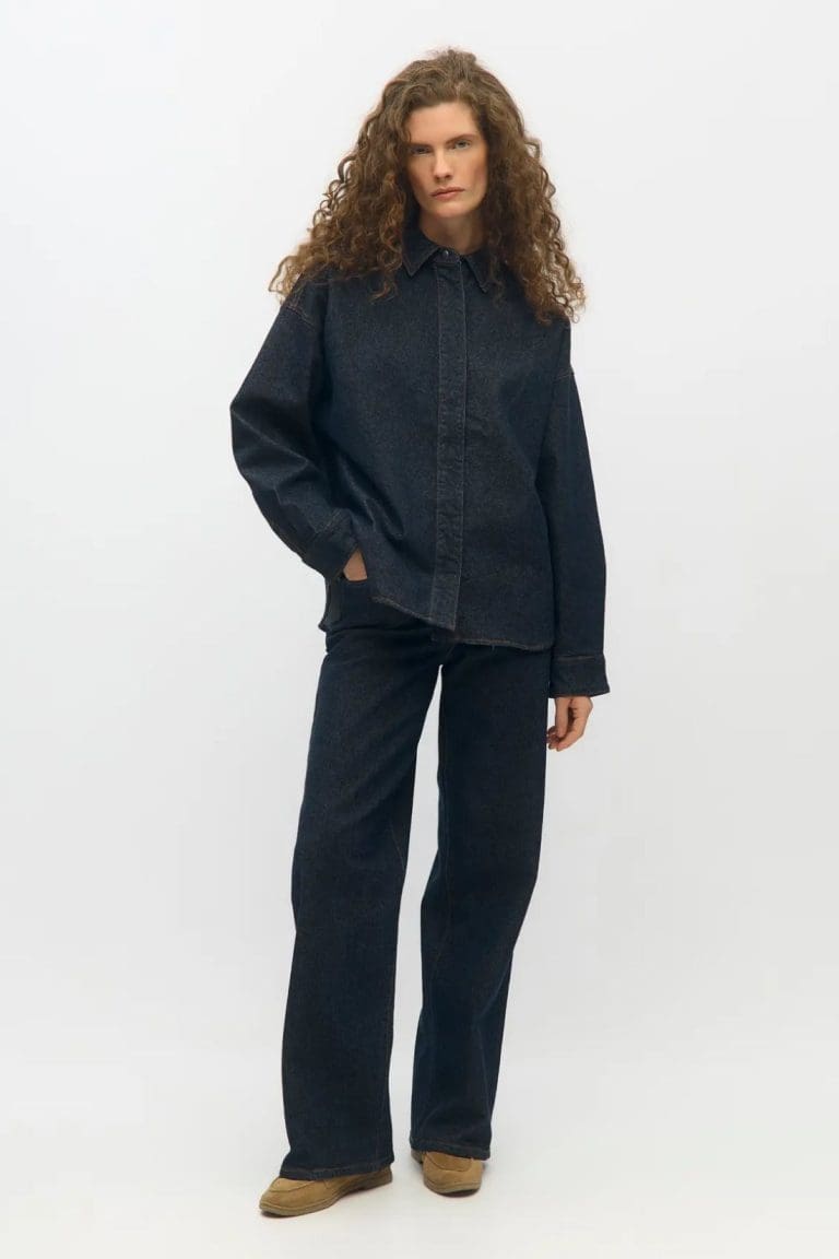 chemise objsole bleu object