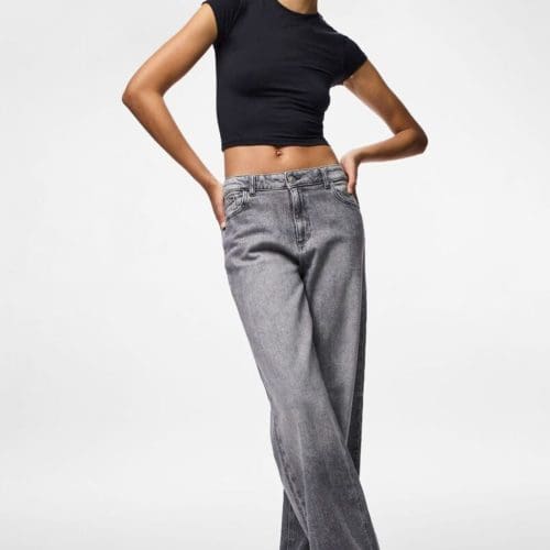 jean pcsilke gris Pieces