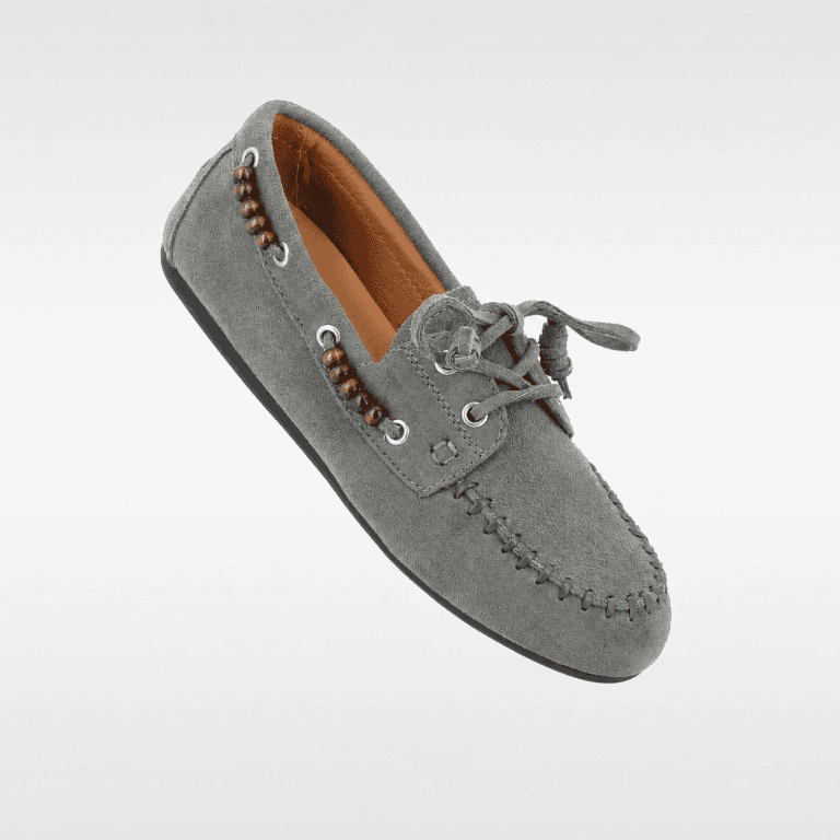 mocassin 600z60fs gris Bibi Lou