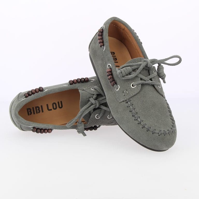 mocassin 600z60fs gris Bibi Lou