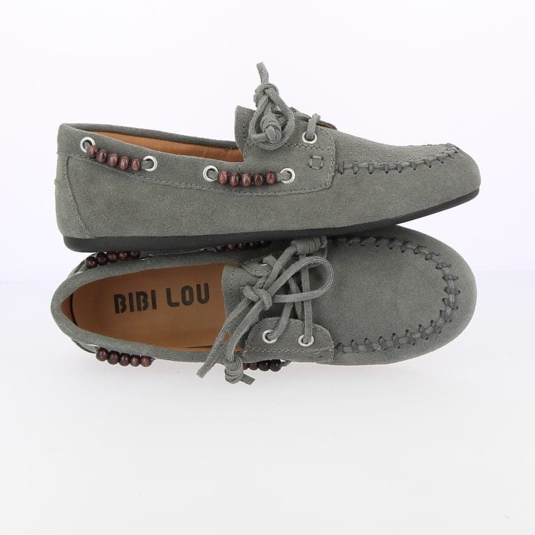 mocassin 600z60fs gris Bibi Lou