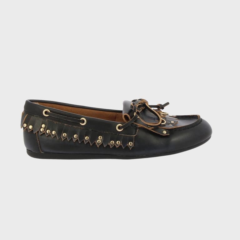 mocassin 601z24fs noir Bibi Lou