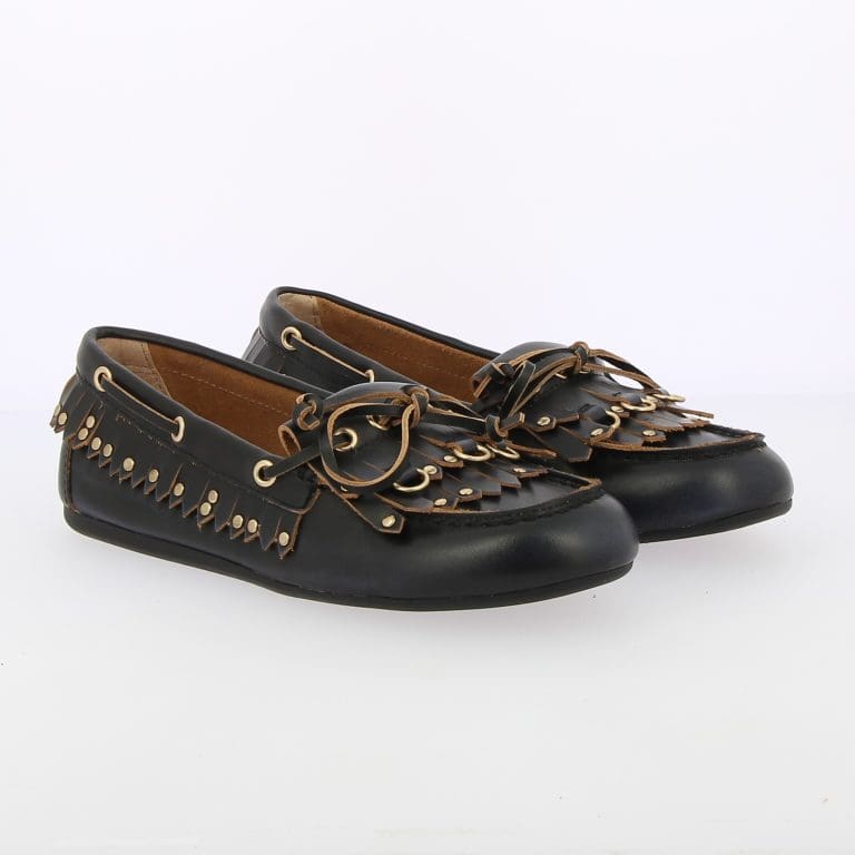 mocassin 601z24fs noir Bibi Lou