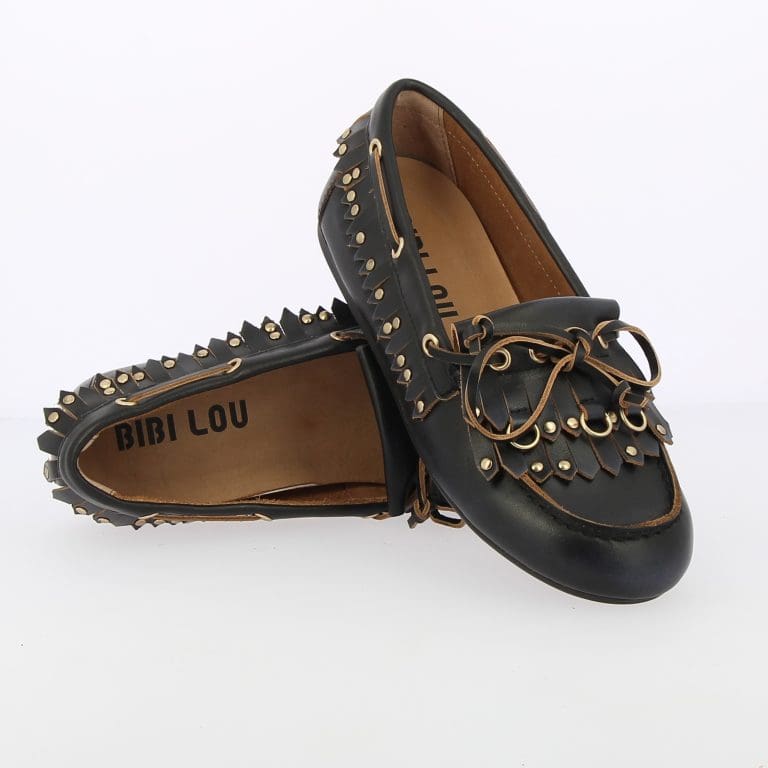 mocassin 601z24fs noir Bibi Lou