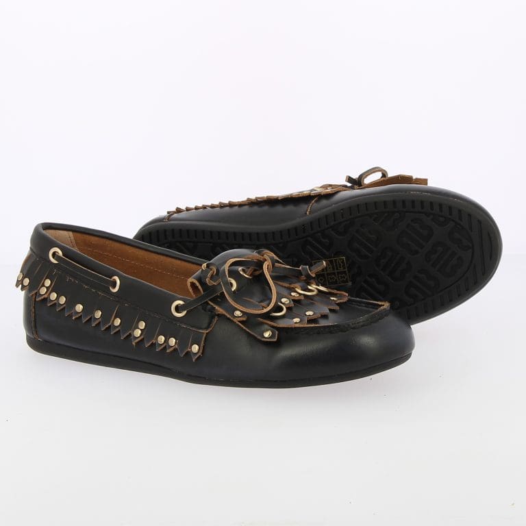 mocassin 601z24fs noir Bibi Lou