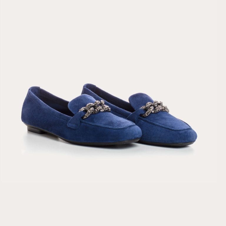 mocassin holding bleu Reqins