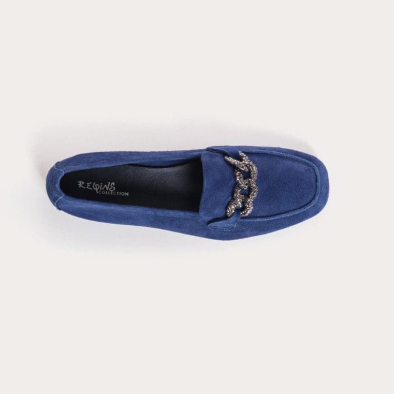 mocassin holding bleu Reqins