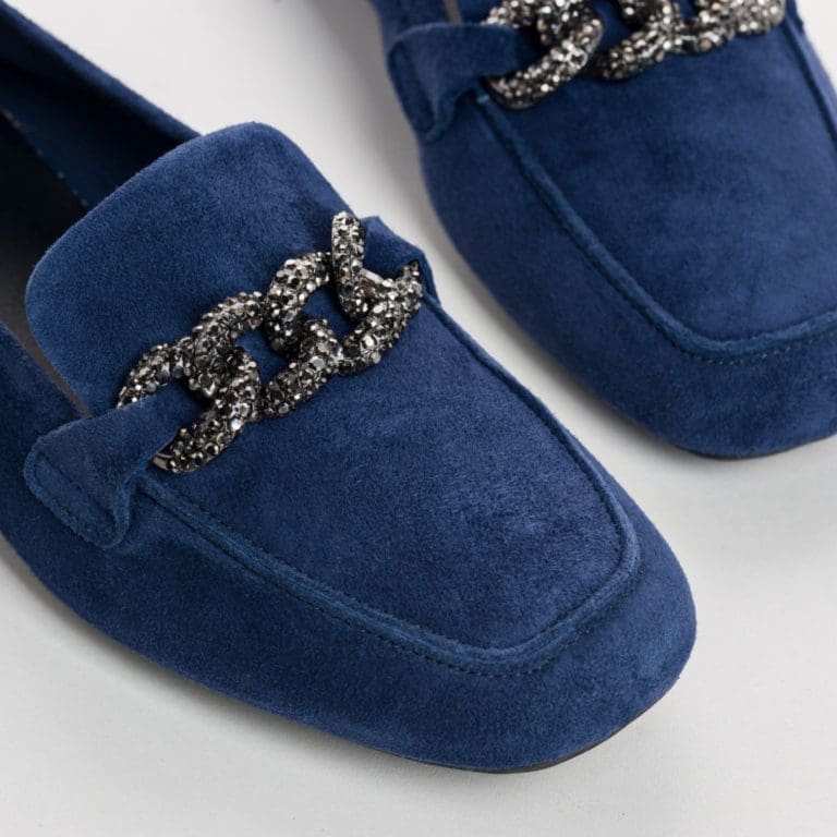 mocassin holding bleu Reqins