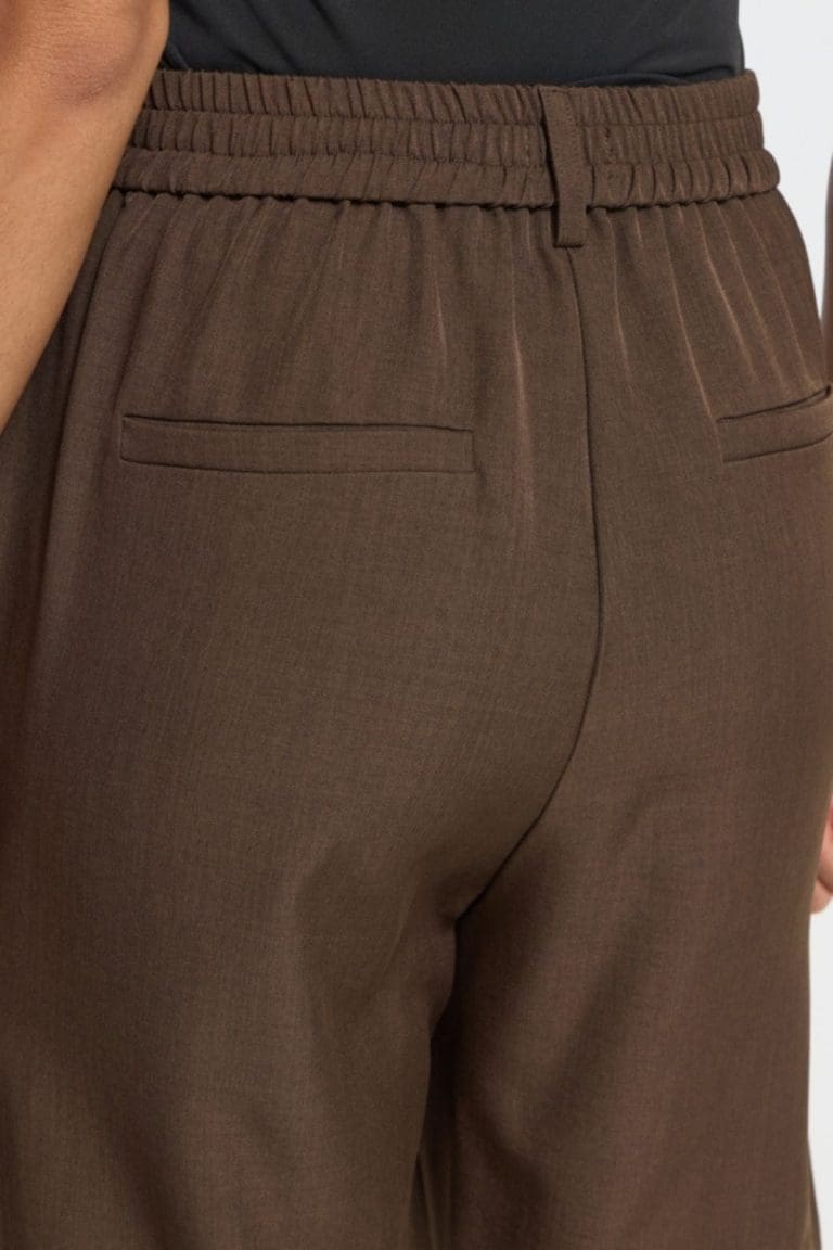 pantalon fava marron ichi