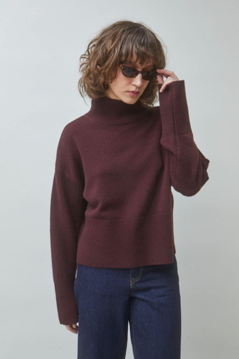 pull pinto bordeaux suncoo