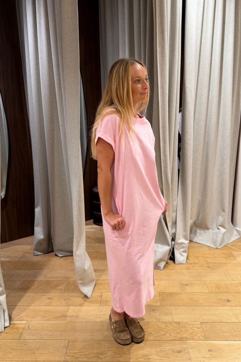 robe amiel e26 rose outremesure