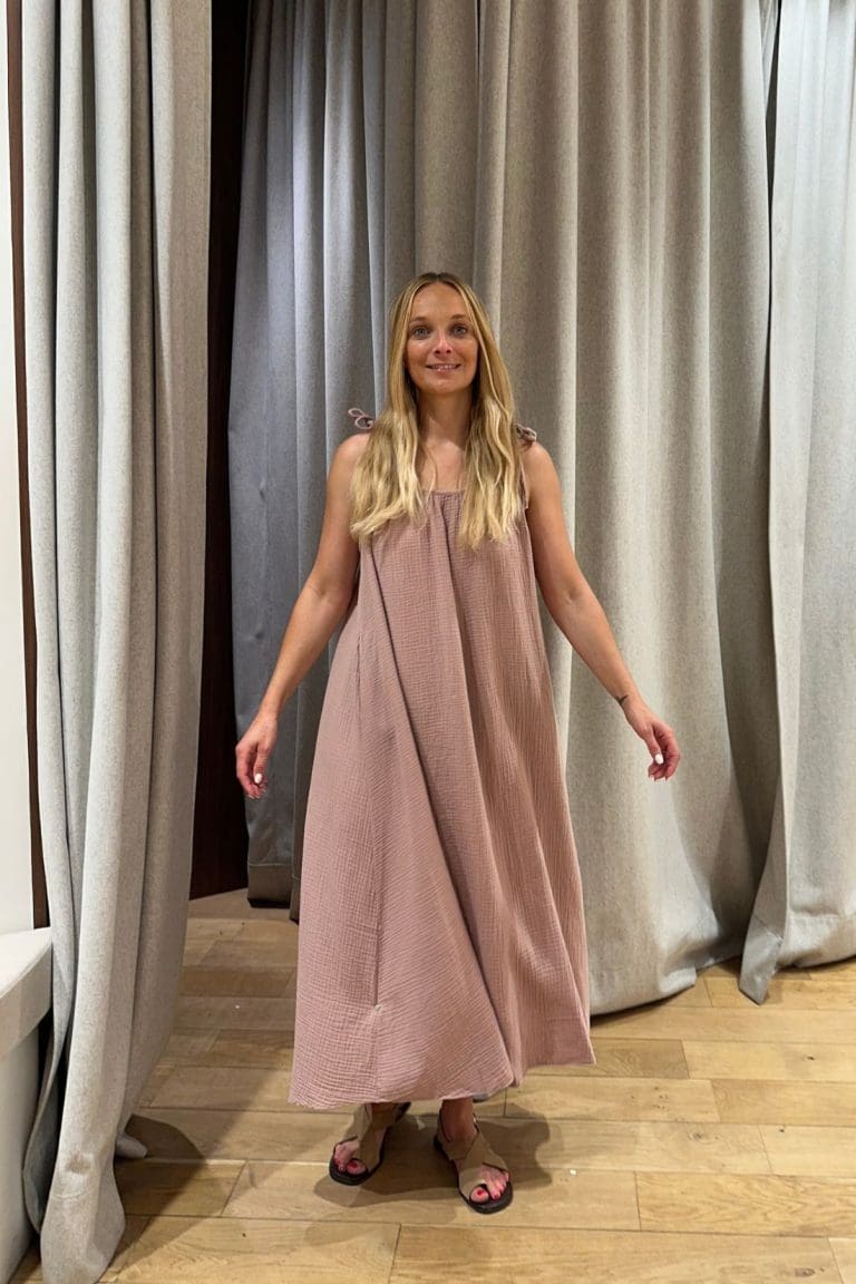 robe blondie e26 vieux rose outremesure