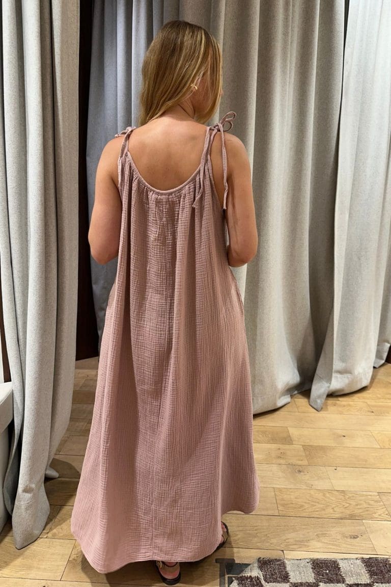 robe blondie e26 vieux rose outremesure
