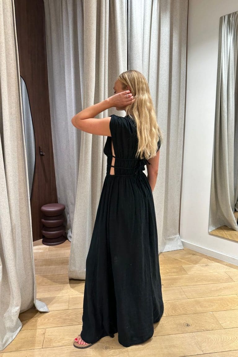 robe pia e26 noir outremesure