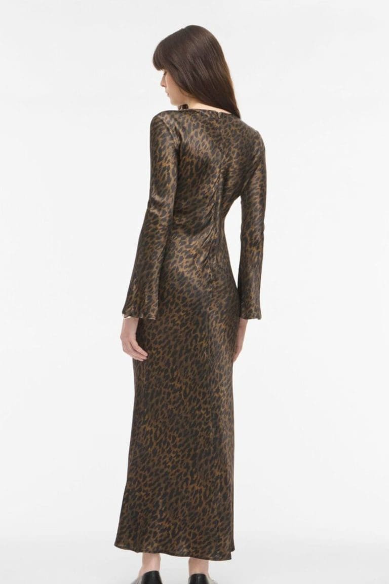 robe roushiana léopard rouge edit