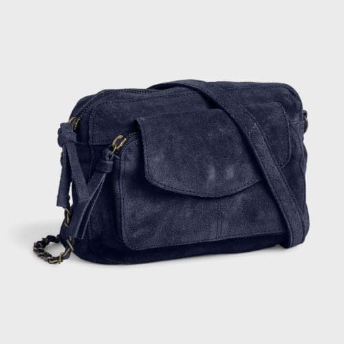 sac naina nubuck bleu marine Pieces