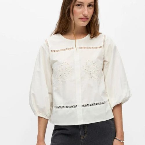 top objedita blanc object