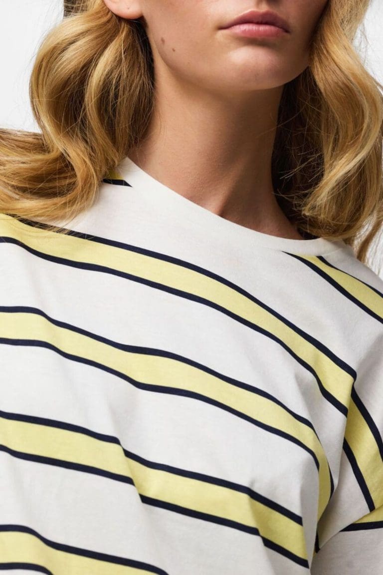 tshirt pcmila jaune Pieces