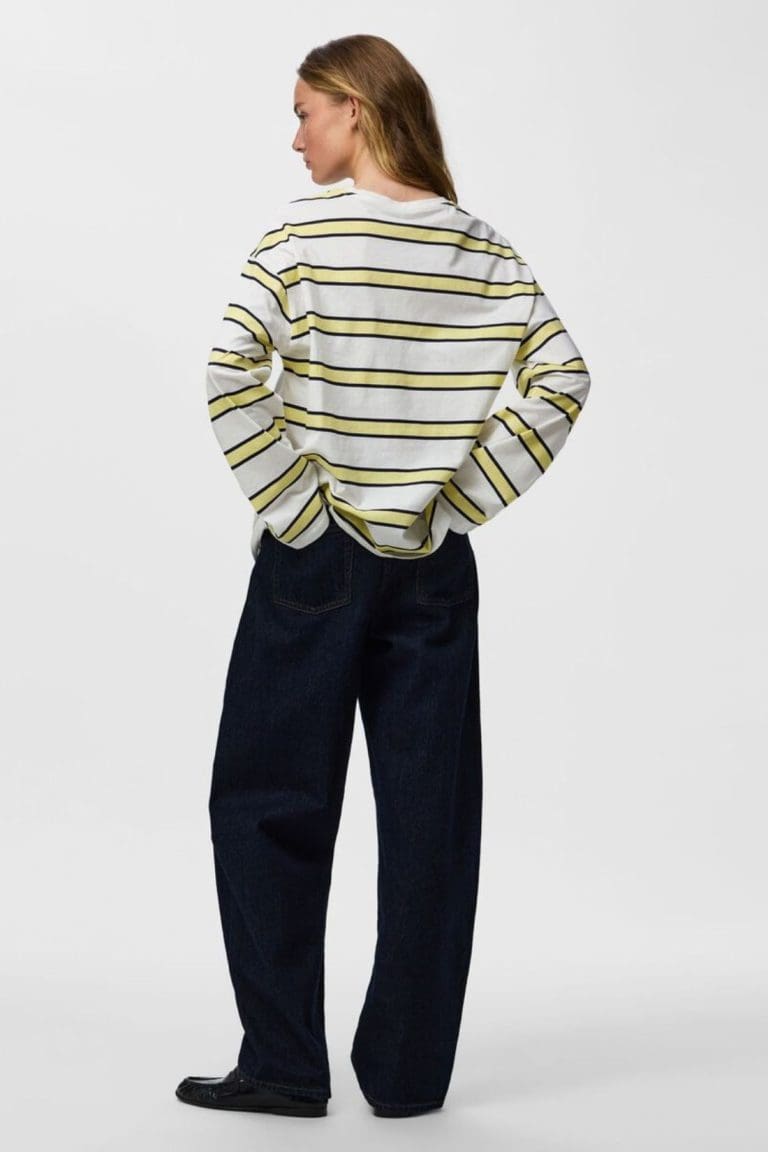 tshirt pcmila jaune Pieces