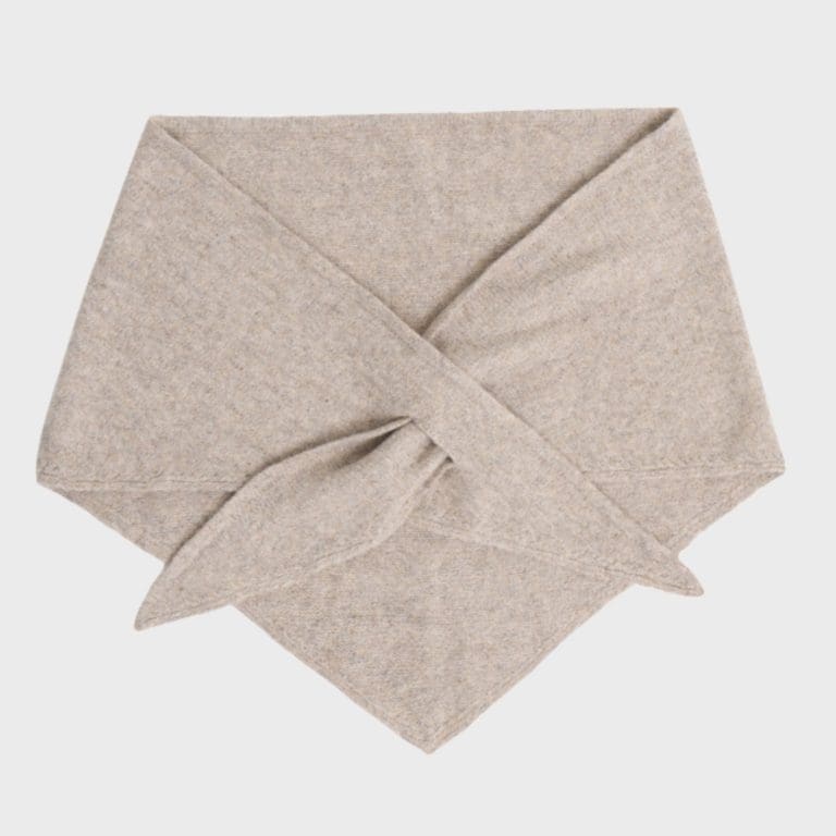 echarpe gry beige ichi